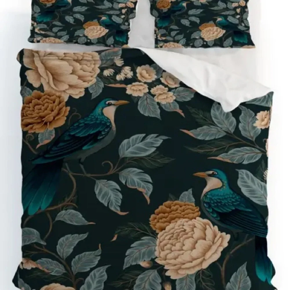 NWOT DENY DESIGN Duvet Covet & Shams Queen Size